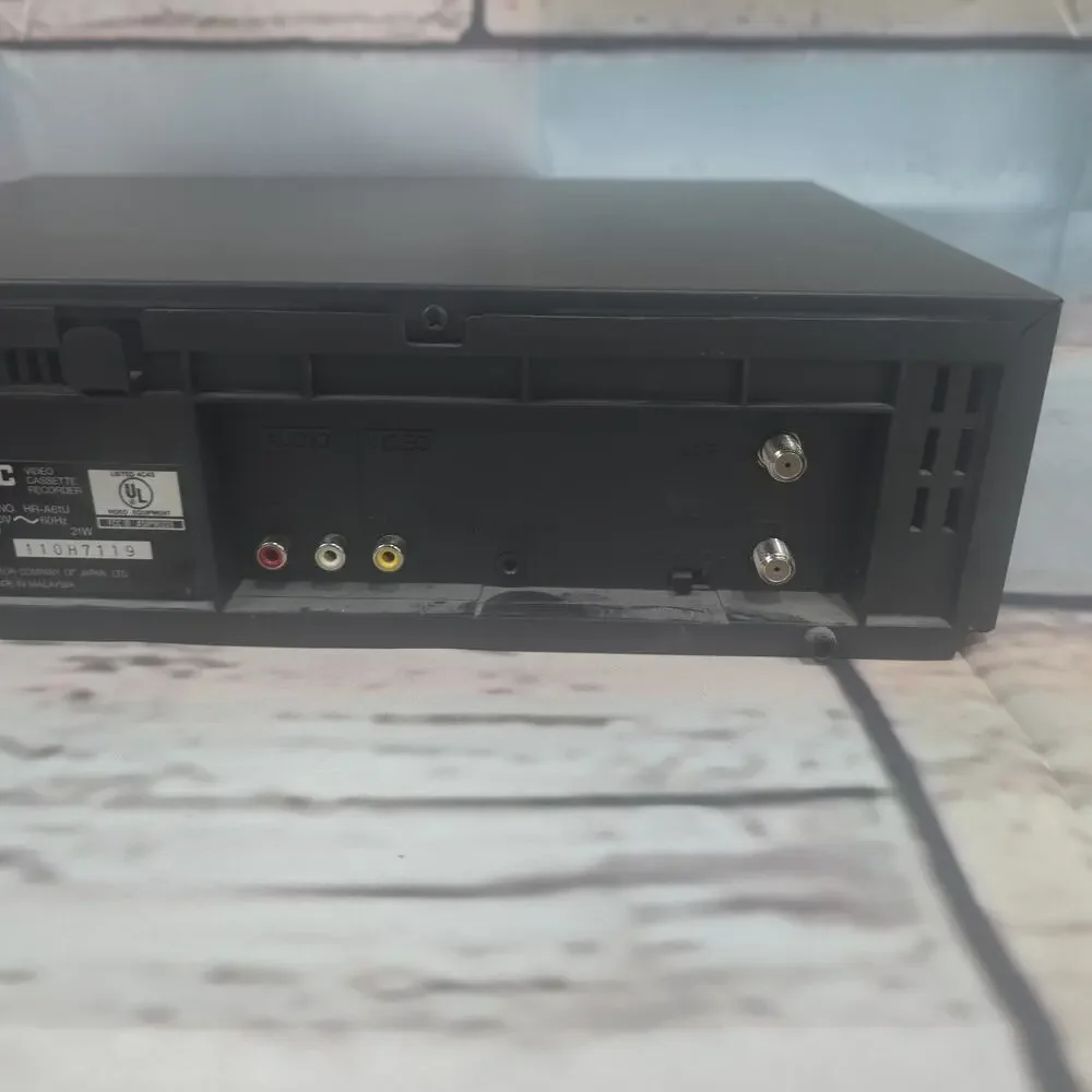 JVC HR-A61U 4-Head Hi-Fi VHS VCR Player Recorder Tested Works Vijay Cassette Pla